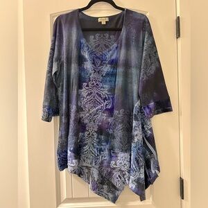 Blouse 2x half sleeve